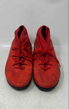 Load image into Gallery viewer, Adidas Mens Nemeziz 19.3 Turf Silver Red Lace-Up Soccer Shoes Size 7.5
