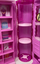 Load image into Gallery viewer, Mattle Pink Glitter Portable Barbie Dream Closet With Clothes &amp; Accessories
