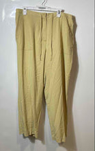 Load image into Gallery viewer, Liz Claiborne Womens Beige Elastic Waistband Front Drawstring Trouser Pants 2X
