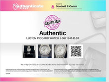 Load image into Gallery viewer, Authentic Lucien Piccard Women's Silver-Tone Watch

