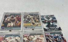 Load image into Gallery viewer, Lot Of 8 Pcs Pro Set Variety NFL Multicolor Sports Trading Cards No Grade
