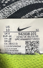 Load image into Gallery viewer, Nike Mens Free RN Flyknit 2018 942838-101 Gray Printed Running Shoes Size 10

