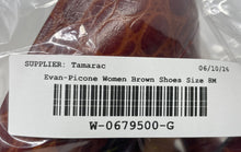 Load image into Gallery viewer, Evan Picone Womens Brown Animal Print Almond Toe Slip-On Pump Heels Size 8 M
