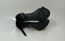 Load image into Gallery viewer, Dream Pairs Womens Karrie Black Open Toe Adjustable Ankle Strap Heels Size 9.5
