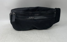 Load image into Gallery viewer, Michael Kors Mens Black Outer Pocket Adjustable Logo Strap Fanny Pack
