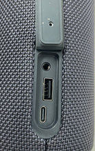 Load image into Gallery viewer, Onn. Gray Rugged Bluetooth Wireless Portable Speaker System No Tested
