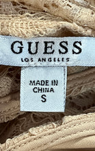 Load image into Gallery viewer, Guess Womens Peach Square Neck Sleeveless Mini Dress Size Small
