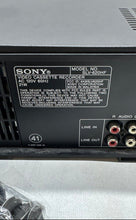 Load image into Gallery viewer, Sony Model SLV-620HF Black Wired 4 Head Video Cassette Recorder Not Tested
