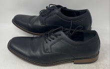 Load image into Gallery viewer, Perry Ellis Mens Black Square Toe Lace-Up Oxford Dress Shoes Size 12
