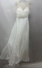Load image into Gallery viewer, Lulus Womens White Sleeveless Illusion Neck Bride Maxi Dress Size S With Tag
