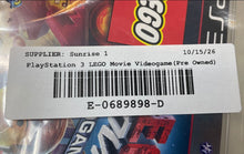 Load image into Gallery viewer, Warner Bros. The LEGO Movie Video Game For Sony PlayStation 3 Pre-Owned
