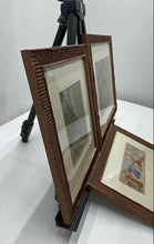 Load image into Gallery viewer, Set Of 3 Pcs Smith's Multicolor Square Framed Art Gallery Picture Painting
