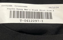 Load image into Gallery viewer, Psycho Bunny Mens Black Graphic Print Short Sleeve Pullover T-Shirt Size 4
