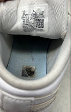 Load image into Gallery viewer, Nike Boys Air Jordan 1 Low SE FQ9112-100 White Leather Sneakers Shoes Size 5Y
