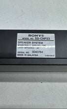 Load image into Gallery viewer, Sony SS-CNP23 Black Surround Sound Home Theater Wired Speaker System Not Tested
