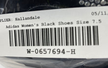Load image into Gallery viewer, Adidas Womens VL Court Bold IH0754 Black Lace-Up Sneakers Shoes Size 7.5
