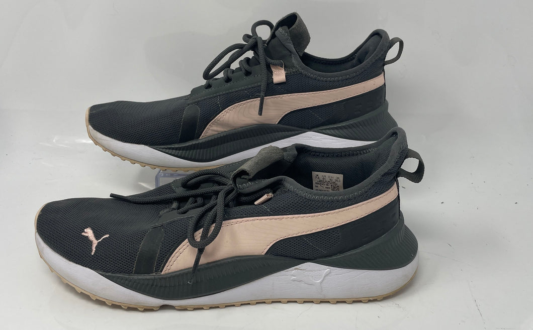 Puma Womens Pacer Future Street 390495-14 Gray Pink Sneakers Shoes Size 10
