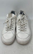 Load image into Gallery viewer, On Mens The Roger Centre Court Gray White Leather Lace-Up Sneaker Shoes Size 7.5

