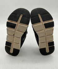 Load image into Gallery viewer, On Boys Cloud Sky Black White Lace-Up Low Top Running Shoes Size 4.5Y
