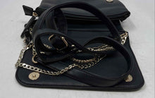 Load image into Gallery viewer, Marc New York Womens Black Leather Charm Adjustable Strap Crossbody Purse
