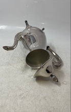 Load image into Gallery viewer, Vintage Leonard Silver-Tone Ornate Handle Footed Hinged Lid Coffee Tea Pot
