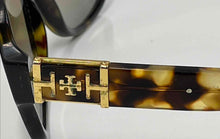 Load image into Gallery viewer, Authentic Tory Burch Women's Dark Tortoise Sunglasses Whit Case
