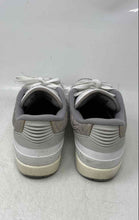 Load image into Gallery viewer, Nike Mens Air Jordan 2 Retro Low White Gray Low Top Lace-Up Sneaker Shoes Size 9
