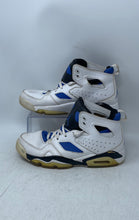 Load image into Gallery viewer, Nike Mens Jordan Flight Club 91 White Black &amp; Blue Sneakers Shoes Sz 8
