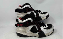 Load image into Gallery viewer, Nike Mens Air Raid White Black Red Lace-Up Mid Top Basketball Shoes Size 10
