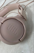 Load image into Gallery viewer, JBL Pink 3.5mm Audio Jack Wired Adjustable Over Ear Headphone Not Tested
