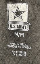 Load image into Gallery viewer, U.S. Army Mens Black Camouflage Logo Sleeveless Crew Neck T-Shirt Size Medium
