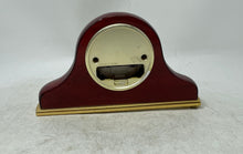 Load image into Gallery viewer, Ruby Matillo Danbury Quartz Home Decor Desk Mantel Wood Clock Not Tested
