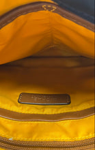 Load image into Gallery viewer, Michael Kors Womens Navy Blue &amp; Brown Pockets Adjustable Strap Crossbody Purse
