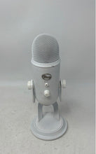 Load image into Gallery viewer, Blue Yeti Model A00132 White Streaming &amp; Recording USB Microphone Not Tested
