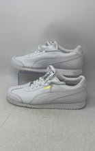 Load image into Gallery viewer, Puma Mens Roma 24 396868-03 White Leather Lace-Up Low Top Running Shoes Size 14
