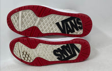 Load image into Gallery viewer, Vans Unisex Upland 721356 White Red Low Top Lace-Up Sneaker Shoes Size M9 W10.5
