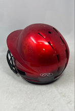 Load image into Gallery viewer, Rawlings Kids Coolflo Red Face Mask Batting Helmet AVT One Size Fits All 6.5-7.5
