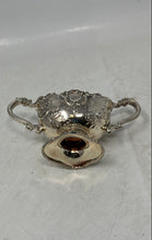 Load image into Gallery viewer, Vintage Silver Plated Engraved Tableware Footed Double Handle Sugar Bowl
