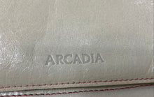 Load image into Gallery viewer, Arcadia Womens Beige Leather Adjustable Strap Outer Pockets Shoulder Hobo Bag
