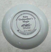 Load image into Gallery viewer, Franklin Mint Porcelain Fairy Godmother’s Magic Limited Edition Collector Plate
