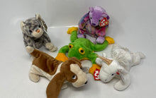 Load image into Gallery viewer, Lot Of 5 Pcs Ty Beanie Baby Mixed Variety Stuffed Animals Plush Toys With Tag
