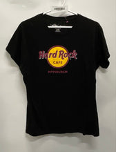 Load image into Gallery viewer, Hard Rock Cafe Womens Black Short Sleeve Crew Neck Classic Pullover T-Shirt XL
