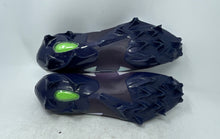 Load image into Gallery viewer, Under Armour Mens Blur Pro 6006206-107 White Navy Blue Football Cleats Size 13
