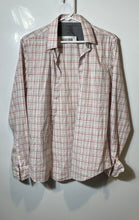 Load image into Gallery viewer, Calvin Klein Boys Multicolor Plaid Extreme Slim Fit Dress Shirt Size S 14-14.5
