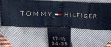 Load image into Gallery viewer, Tommy Hilfiger Mens Multicolor Plaid Long Sleeve Collared Dress Shirt Size 17.5
