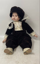 Load image into Gallery viewer, Vintage Classic Outfit Open Eyes Collectible Porcelain Fashion Doll
