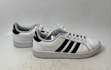 Load image into Gallery viewer, Adidas Mens Grand Court F36392 White Leather Lace-Up Sneaker Shoes Size 10
