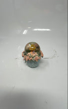 Load image into Gallery viewer, Set Of 3 Pcs Precious Moments Multicolor Girl In A Basket Miniature Snow Globes

