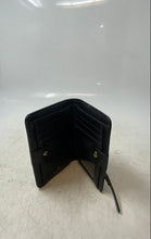 Load image into Gallery viewer, Kate Spade New York Womens Black Leather Credit Card Slots Bifold Wallet
