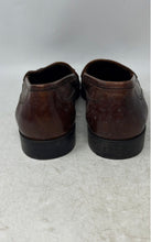 Load image into Gallery viewer, Johnston &amp; Murphy Mens Domani Brown Woven Leather Slip-On Loafer Shoes Size 9.5M
